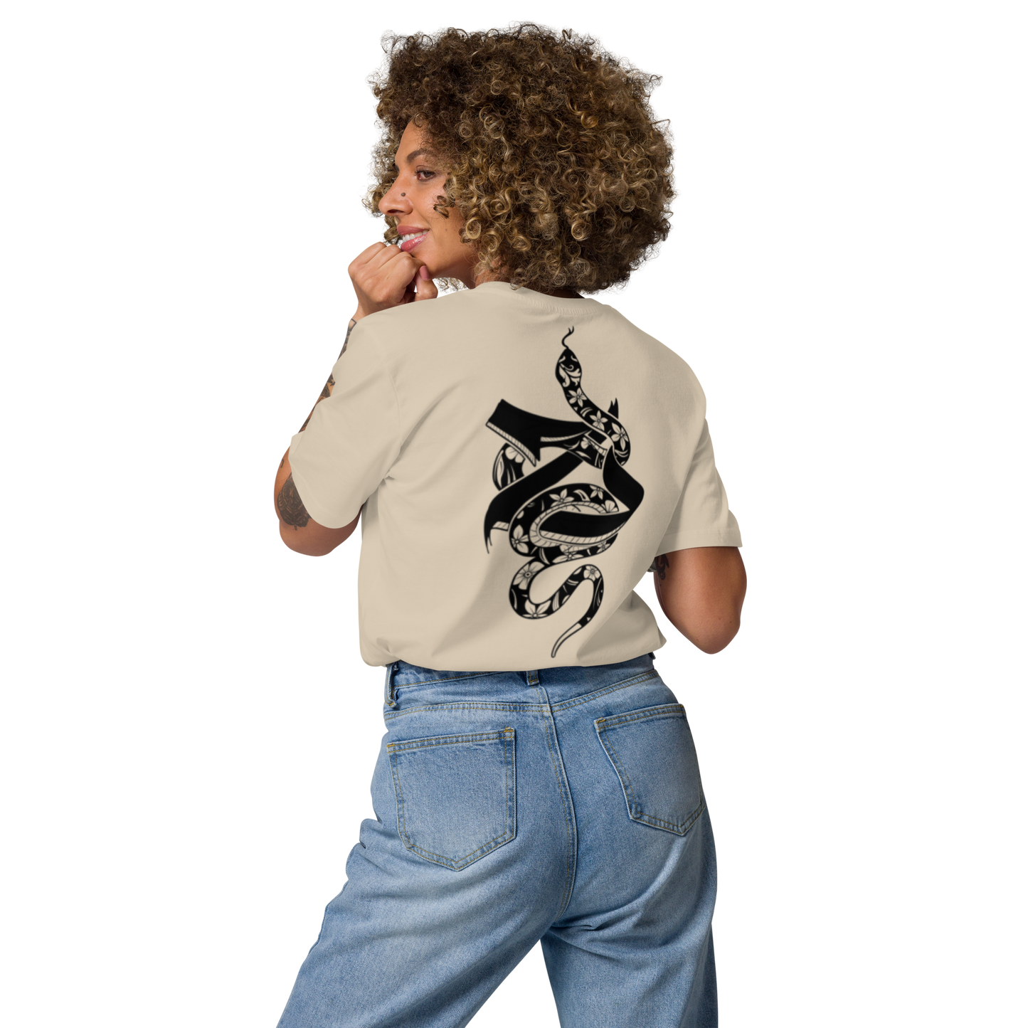 Zeta Crew - Unisex T-Shirt - Logo + Backprint ``La Serpiente Z´´