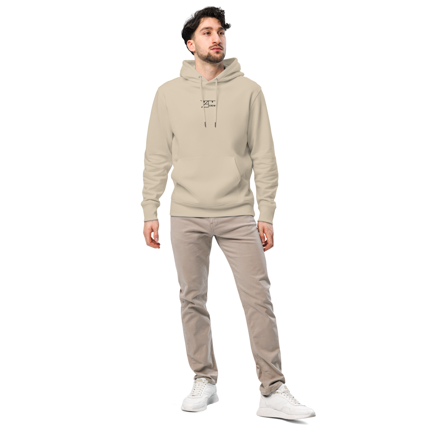 Logo Unisex Hoodie (beige)