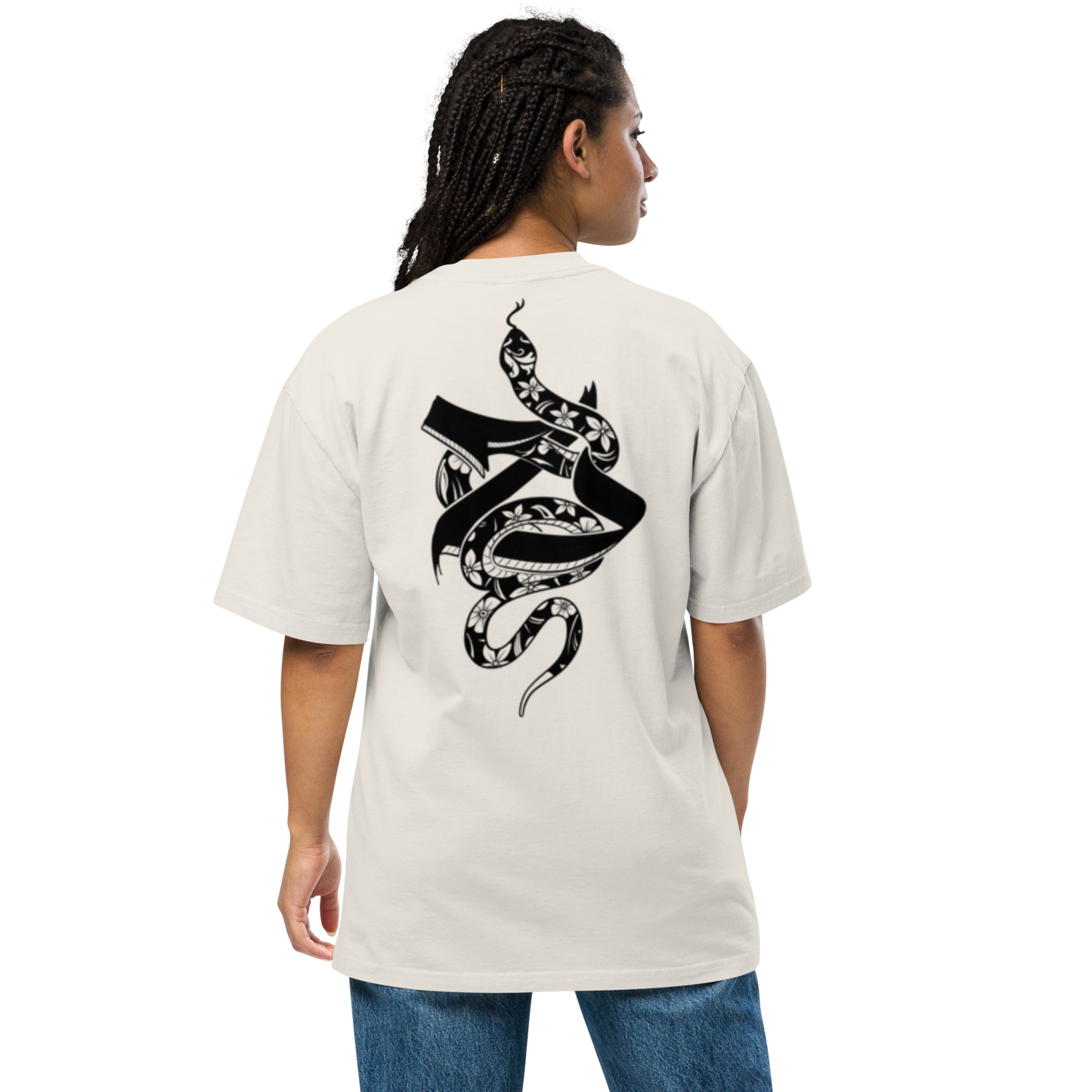 Zeta Crew - Oversized T-Shirt - Logo + Backprint ``La Serpiente Z´´